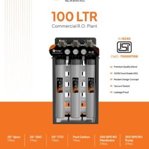 100 LTR Commercial RO Plant Flonix
