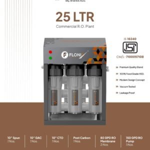 R.O. Plant 25 LPH Flonix